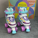 Квади Maraton Skimo Light S (30-34), ролики для дітей, роликові ковзани, дитячі ролики, фото 9