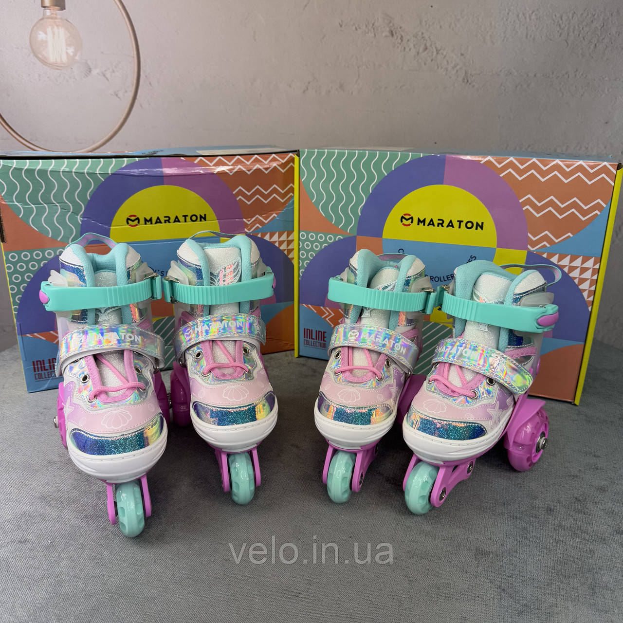 Ролики Maraton Glory XS (27-30) S (30-34), ролики для дітей, роликові ковзани, дитячі ролики