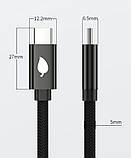 Кабель USB3.2 Type-c/Type-c PD100W 20Gbps 4K 50см, фото 4
