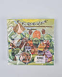 Серветки паперові пасхальні (ЗЗХЗЗ, 18 шт.) "Пасхальне містечко" Luxy (1 пачка), фото 2