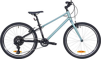 Велосипед 24" Pride GLIDER 4.1 2025 сіро-блакитний