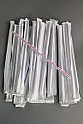 Трубочка без гофри в індивідуальному пакованні d4.8-21см Смугаста (200 шт.)