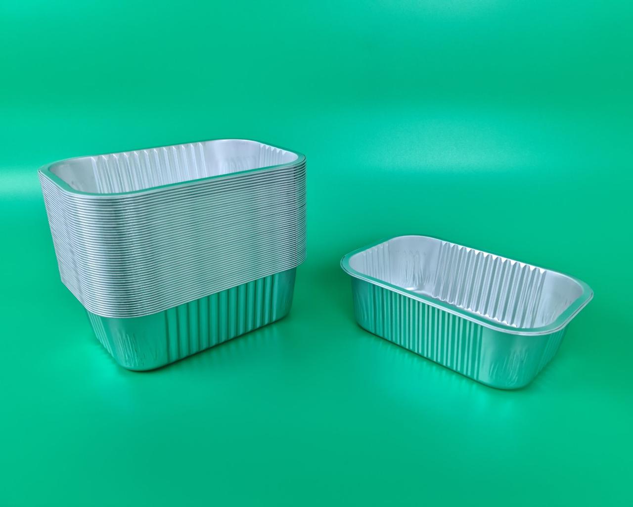 Контейнери гладкостінні алюмінієві 1560 мл 294BP (85 шт.) (1 пачка), фото 1