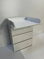 Пеленальний комод Малятко колір білий