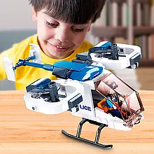 Дитячий конструктор SLUBAN M38-B0823 Поліцейський гелікоптер (IGR24)