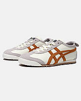 Жіночі Кросівки Asics Onitsuka Tiger Mexico 66 Cream Suede Brown / Асікс Оницука Тайгер Мексико 66 Кремові, фото 6
