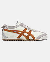 Жіночі Кросівки Asics Onitsuka Tiger Mexico 66 Cream Suede Brown / Асікс Оницука Тайгер Мексико 66 Кремові, фото 3