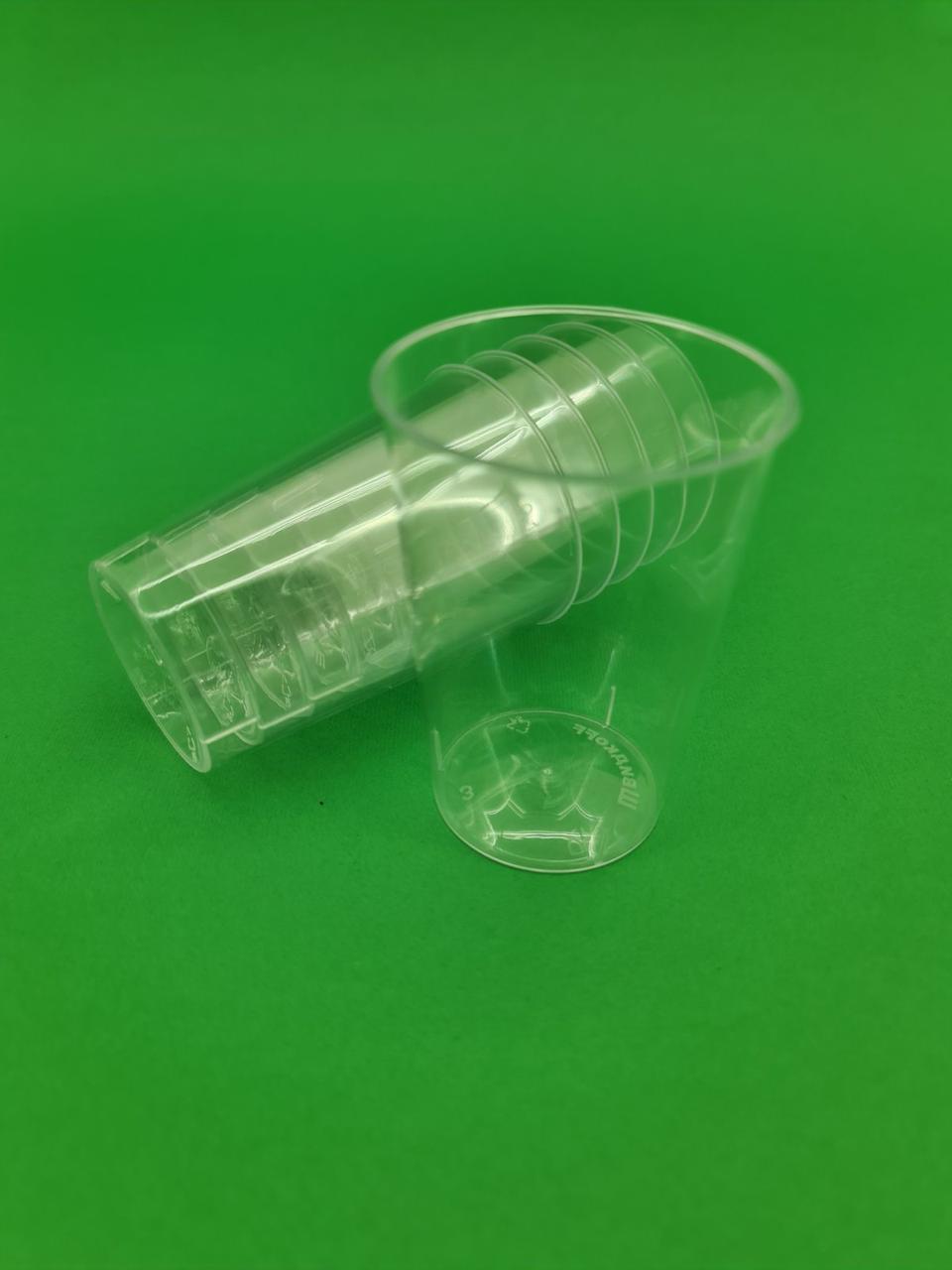 Стопка склоподібна (без ніжки) 100 г (50 шт.), фото 1