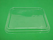 Кришка (IT 3260 В) на Ланчбокс поліпропіленовий чорний T-1-2-3 227 х 178 (25 шт)