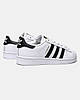 Жіночі Кросівки Adidas Superstar Footwear White Black / Адідас Суперстар Футвеар Білі з Чорним, фото 8