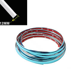 Молдинг стрічка для авто 12мм (Хром)