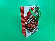 Пакети новорічні, миті, подарункові, Малий 11/18/5 — -024 (12 шт.)