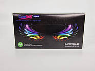 Рукавиці Нітрил Чорні (100 шт.) М "CARE 365" (1 пачка)