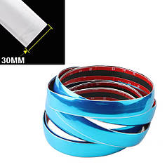 Молдинг стрічка для авто 30мм (Хром)