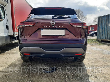 Фаркоп Nissan Qashqai J12 2021- (Ніссан Кашкай 3) швидкоз'ємний гак на ключах, фото 1