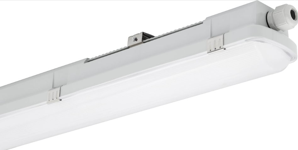 Resisto 1200 IP66 2900-5000lm 840 Sylvania Світлодіодний світильник вологозахищений з перемикачем потужності 5 років гарантії