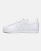 Жіночі Кросівки Adidas Superstar Footwear White / Адідас Суперстар Футвеар Білі, фото 5