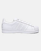Жіночі Кросівки Adidas Superstar Footwear White / Адідас Суперстар Футвеар Білі, фото 4