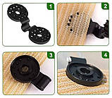 Кліпси для кріплення затіняючих сіток, агроволокна, брезента., фото 5