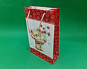 Паперовий пакет подарунковий Середній 17/26/8 (артSV-044) (12 шт.)