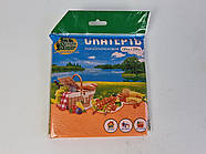 Поліетиленова Скатертина (120x200) Супертруба жовтогаряча (1 шт.)