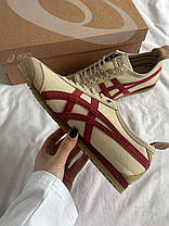 Жіночі Кросівки Asics Onitsuka Tiger Mexico 66 Beige Beet Juice / Асікс Оницука Тайгер Мексико 66 Бежеві, фото 3