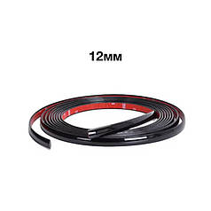 Молдинг стрічка для авто 12мм (Чорний)