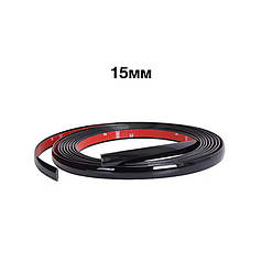 Молдинг стрічка для авто 15мм (Чорний)