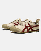 Жіночі Кросівки Asics Onitsuka Tiger Mexico 66 Beige Beet Juice / Асікс Оницука Тайгер Мексико 66 Бежеві, фото 4