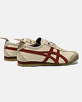 Жіночі Кросівки Asics Onitsuka Tiger Mexico 66 Beige Beet Juice / Асікс Оницука Тайгер Мексико 66 Бежеві, фото 5