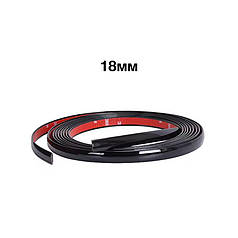 Молдинг стрічка для авто 18мм (Чорний)