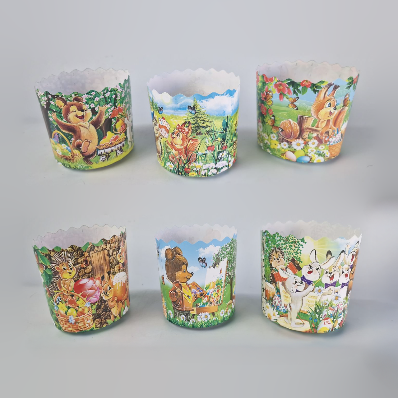 Форма для випікання базового куліча (85*90) Дитячі (250 г) (50 шт.)
