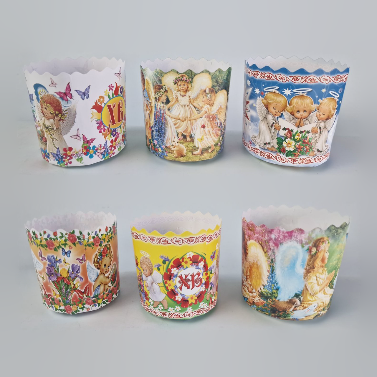 Форма для випікання базового куліча (85*90) Асорті (250 г) (50 шт.)