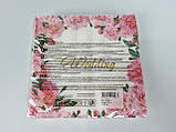 Двошарова квіткова серветка (ЗЗХЗЗ, 16 шт.) La Fleur Ніжні камелії (1301) (1 пачка), фото 2
