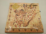 Серветка тришарова класична (ЗЗДЗЗ, 20 шт.) Luxy Африка (1249) (1 пачка), фото 3