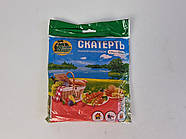 Одноразова скатертина (120x200) Супертруба червона (1 шт.)