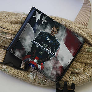 Гаманець Капітан Америка: Перший Месник "Капітан та прапор" Marvel / Captain America: The First Avenger
