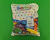 Повітряні кульки 18" (45 см) Панч-Бол асорті пастель 50 шт (1 пачка)