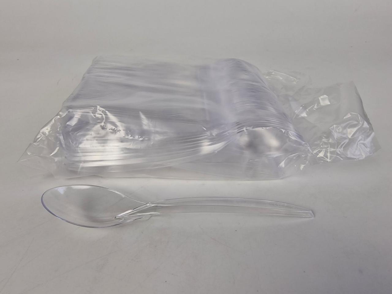 Ложка 180 мм прозора Преміум BITTNER (100 шт.), фото 1