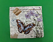 Паперова серветка на весілля (ЗЗХЗЗ, 20 шт.) Luxy Нестиста ніжність (2050) (1 пачка)