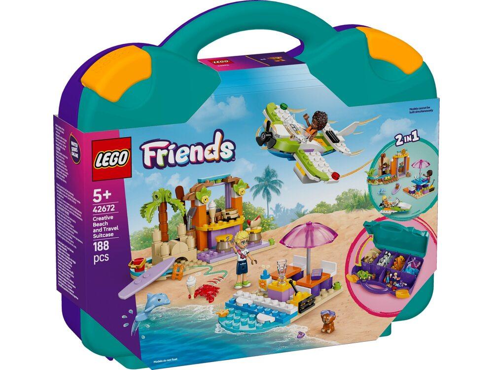 LEGO Friends Творча валіза для подорожей і відпочинку на пляжі [42672], фото 1