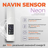 Рушникосушарка електрична 480х600 NAVIN Блюз Sensor з таймером ліва, біла, гарантія, фото 5