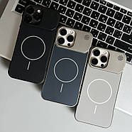 Чохол Glass Matte Aromatherapy Metal Magnetic для iPhone 14 White, фото 4