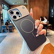 Чохол Glass Matte Aromatherapy Metal Magnetic для iPhone 14 White, фото 7