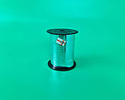 Стрічка для повітряних куль і подарунків срібна 140 метрів (1 пачка)