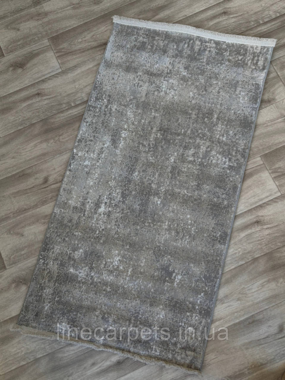 Турецький сіро-блакитний килим VOYAGE 1658B GREY-BLUE, фото 1