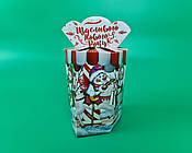 Святкове паковання для новорічних подарунків (700 грм) No211с "Карусель" (1 шт.)