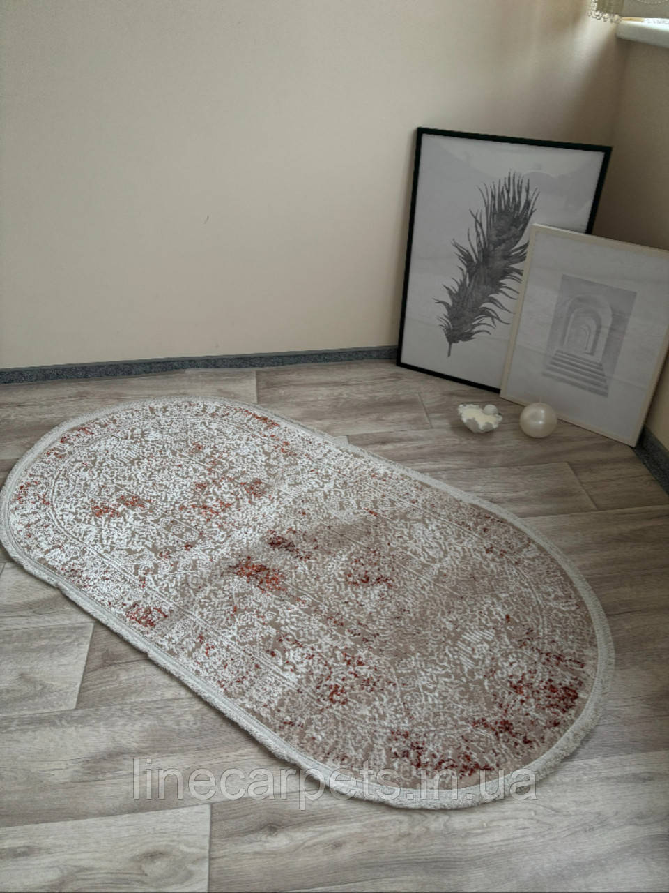 Сучасний турецький килим VOYAGE 1657F C.CREAM-L.BEIGE