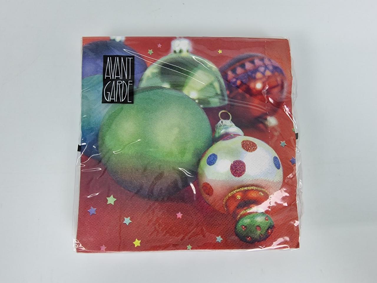 Красива серветка (ЗЗХЗ, 20 шт.) VIVA новий рік малюнок No6 (1 пачка), фото 1