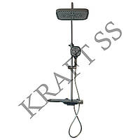 Душевая система с тропическим душем и термостатом KRF18